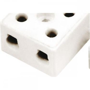 Imagem de Conector Foxlux Porcelana 10Mm Trif . / Kit C/ 50 Unidades