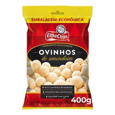 Imagem de Amendoim Elma Chips Ovinhos 400G