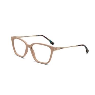 Imagem de Armação Óculos Colcci Marie C6116b2553 Creme Com Dourado, Creme