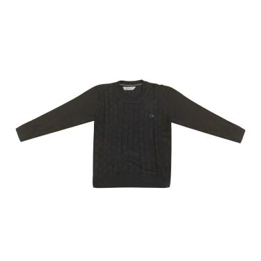 Imagem de Suéter Infantil Ogochi Tricot Preto-Masculino