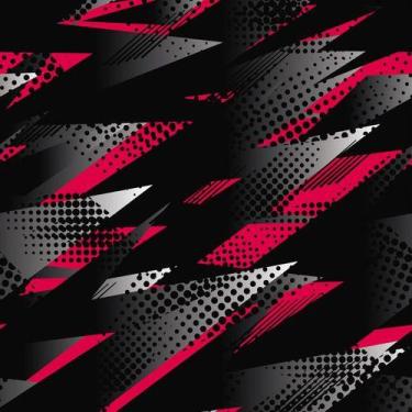 Imagem de Papel de Parede Temático Geométrico Picos Rosas 2,5m - DEKAL DECOR