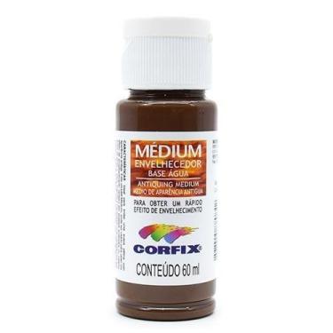 Imagem de Médium Envelhecedor 60ml - Corfix, 364 MARROM MADEIRA