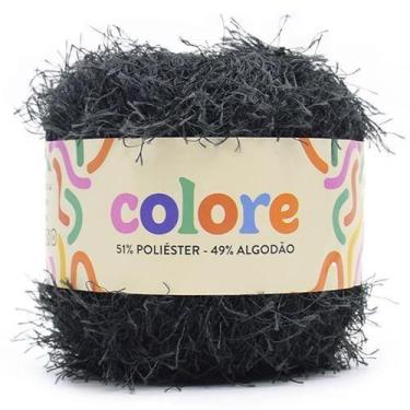 Imagem de Linha Colore Círculo 100g - 100 Metros, 8137 PRETO