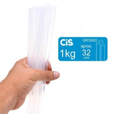 Imagem de Bastão de Cola Quente Grosso - 1Kg - Cis