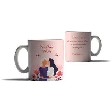 Imagem de Caneca Personalizada Dia das Mães Versiculos Biblicos Gospel - Enjoy S
