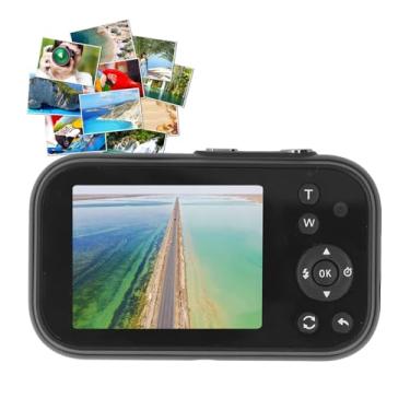 Imagem de Câmera Fotográfica Digital Com 48 MP e FHD 1080P, Zoom Digital 16x, 11 Filtros, 3 Jogos, Câmera de Vlogging para Crianças, Adultos e Todos, para Uso Interno e Externo (Preto)