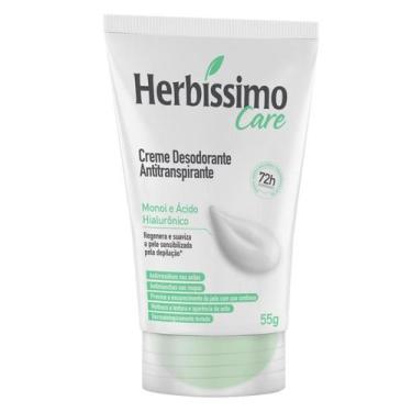 Imagem de Creme Desodorante Antitranspirante Herbíssimo Care Monoi e Acido Hialu