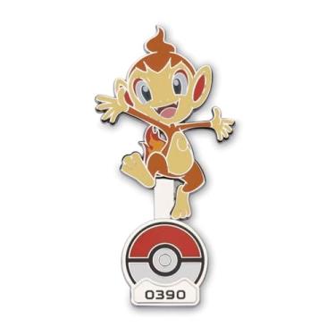 Imagem de Pokémon Center: Pinos da Galeria Pokémon: Broche de Chimchar, One Size, Liga de zinco/esmalte duro, Sem Pedra Preciosa