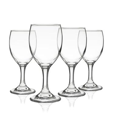 Imagem de TRUE Vino Copos de vinho pequenos, copos modernos para vinhos tintos, eventos de degustação de vinho, jantares, essenciais para bar em casa, mini copos transparentes, 120 ml, conjunto de 4