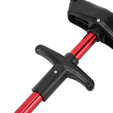 Imagem de Extrator de gancho, aço inoxidável em forma de T separador de anzol, ferramenta de pesca, acessório de equipamento de pesca marítima (vermelho) vara de peixe e seus acessórios e suprimentos