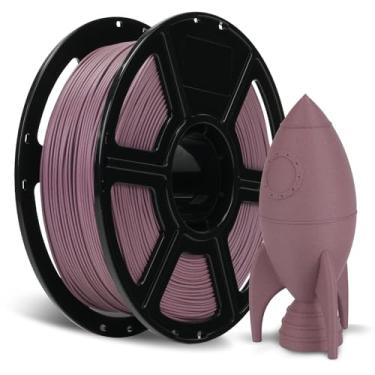 Imagem de FLASHFORGE Filamento PETG de fibra de carbono 1,75 mm rosa empoeirado, filamento de impressora 3D reforçado 1 kg, filamento PETG-CF leve e de alta resistência, forte e fácil de imprimir