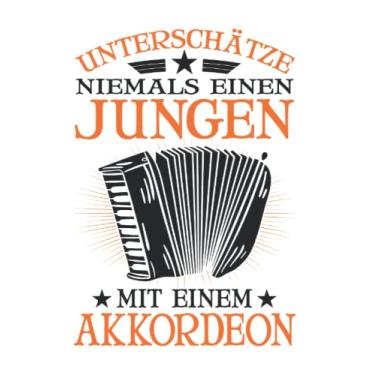 Imagem de Akkordeon Tagesplaner: Akkordeon Junge Ziehharmonika Akkordeonist/Kalender 2022 / Wochenplaner Tagesplaner Planer/Planungsbuch To-Do-Liste / 6x9 Zoll / 100 ausfüllbare Seiten