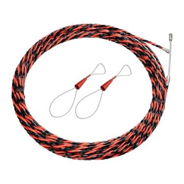 Imagem de IEUDNS Extrator de fios elétricos para conduíte de parede e piso, fixadores de cabos de peixe, profissional, enfiador de fios elétricos, 5 M