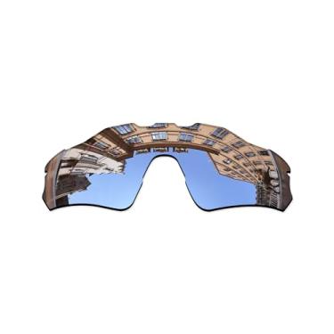 Imagem de Vonxyz Lentes de substituição para óculos de sol Oakley Radar EV Path OO9208 - Chrome MirrorCoat polarizado