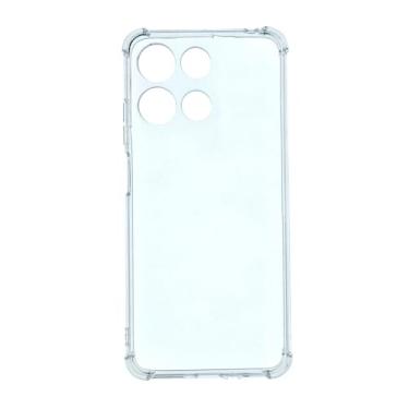 Imagem de Capa Capinha Case Anti Impacto Queda Shock Transparente em Silicone Macio Proteção Compatível com Moto G15