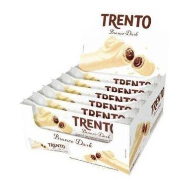 Imagem de Caixa Chocolate Trento Branco Dark 512g C/ 16 Unidades