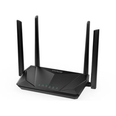 Imagem de Roteador Intelbras Wifi 6 Dual Band AX1500 1500MBPS Giga 2,4/5GHZ W6-1