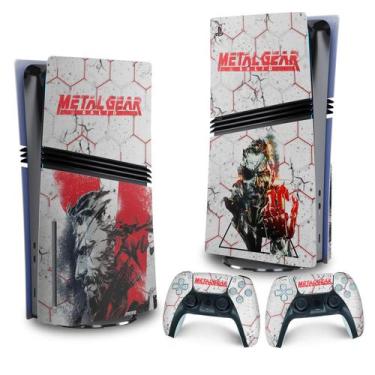 Imagem de Adesivo Compatível PS5 Pro Skin Vertical Metal Gear Solid - Pop Arte S