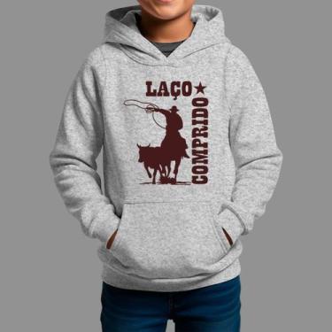 Imagem de Moletom Canguru Infantil Country Casual Moda Country Inverno Blusa De 