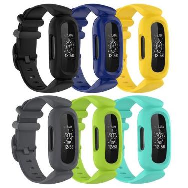 Imagem de Pulseiras Esportivas de Repôsto para Fitbit Ace 3 Infantil