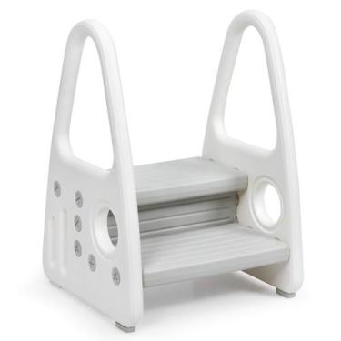 Imagem de Escada Infantil Costzon 50kg - Cinza - HDPE