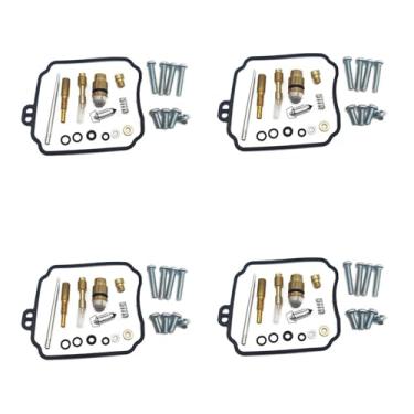 Imagem de Kit de reparo de carburador de motor de motocicleta, válvula de agulha, parafuso de ar para Yamaha XVZ1300 ROYAL STAR 1996-1998 XVZ 1300 (4 peças)