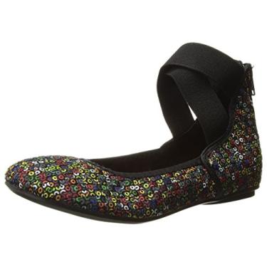 Imagem de Bernie Mev Sapatilha feminina Monica K Ballet, Deslumbre, 11.5 Little Kid