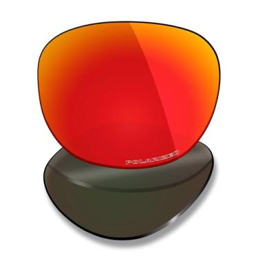 Imagem de Mryok + Lentes de reposição polarizadas compatíveis com Ray-Ban RB4140 49 mm - Vermelho fogo