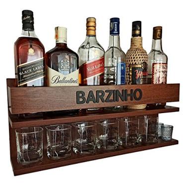 Imagem de Barzinho de Parede - Barzinho - 60x26 Nova Imbuia