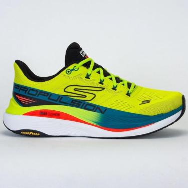 Imagem de Tênis Skechers Max Cushioning Propulsion Masculino Verde-Masculino