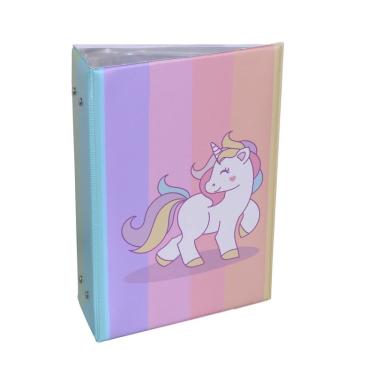 Imagem de Álbum Fotográfico Para 500 Fotos 10x15 - unicórnio colorido - Infantil Bebê Unicornio
