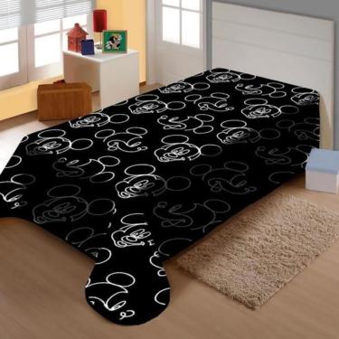 Imagem de Manta Microfibra Poliéster Solteiro Fun Mickey - Jolitex