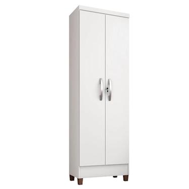 Imagem de Armário Multiuso Egito Branco com Chave – Incorplac