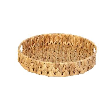 Imagem de Bandeja de Palha Seagrass 30x6CM - Ideal para Frutas e Pães