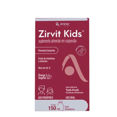 Imagem de Polivitamínico Zirvit Kids Tutti-Frutti Infantil 150ml + Dosador