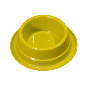 Imagem de Kit 2 Comedouro Bebedouro Anti-Formiga para Cachorro e Gato - Prático e Higiênico (AMARELO, 300 ML)