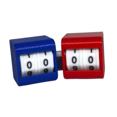 Imagem de Colaxi Billiards Snooker Scoreboard Pontuação do dispositivo Pontuação de salto de salto de corda para P.E Atividades da sala de aula Basquete, Style B