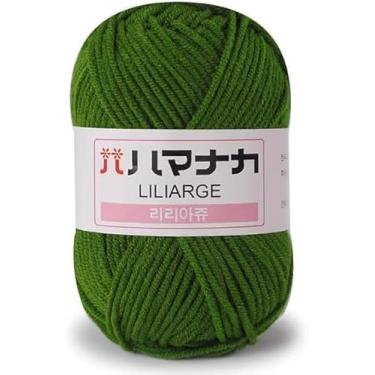 Imagem de 25g Soft Milk Cotton Knitting Yarn Anti-pilling Knitting 4ply Cotton Yarn Para Crochê Cachecol Camisola Chapéu Boneca Artesanato, 15