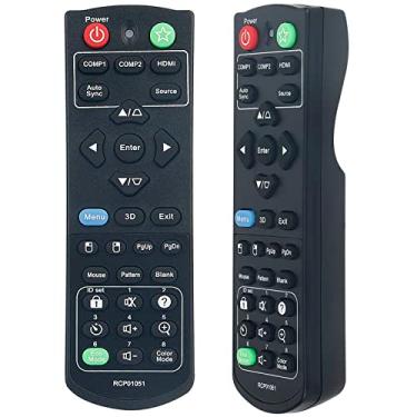 Imagem de Controle remoto de substituição RCP01051 adequado para projetor Viewsonic PJD5155 PJD5250 PJD5151 PJD5153 PJD5253 PJD5255 PJD5555W
