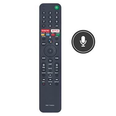 Imagem de Beyution Controle remoto por voz RMF-TX500U compatível com Sony TV KD-75X75CH XBR-75X850G XBR-65X90CH KD-65X75CH XBR-55A8H XBR-65X950G XBR-75X950G XBR-55X950G XBR-49X950G Pulseira 50H -75X900H com