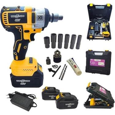 Imagem de Chave De Impacto 38v 1/2'' Bateria Brushless - NAKAZAKI