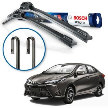 Imagem de Par Palheta Limpador Parabrisa Aerofit Bosch Yaris 2018 19 20 21 22 23