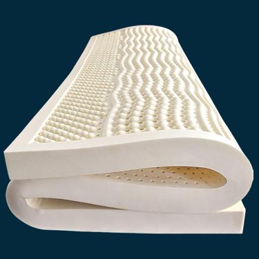 Imagem de Colchão De Látex 100% Látex Médio/macio 7 Zonas Colchão Ortopédico Capa Removível, Colchão De Látex Natural, 5cm, 180x200cm