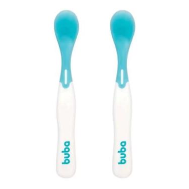 Imagem de Colheres termossensível Azul Buba