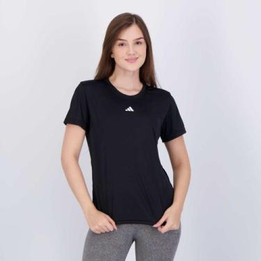 Imagem de Camiseta Adidas Basic Treino Feminina Preta, P