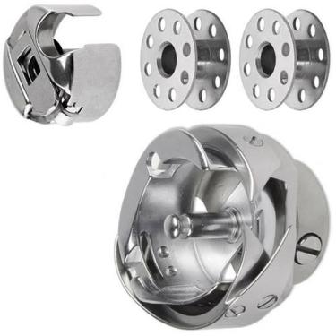 Imagem de Lançadeira Reta Eletrônica Costura Industrial Completa - Evolvere