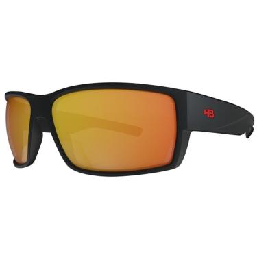 Imagem de Óculos de Sol HB Narrabeen Matte Black Red Chrome-Masculino