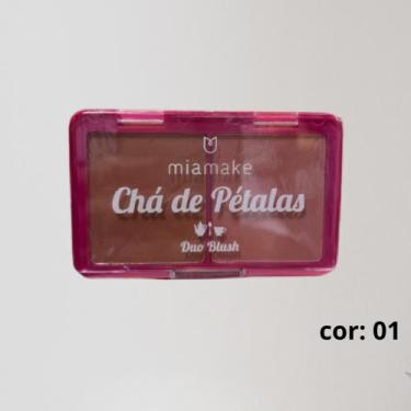 Imagem de Blush Chá de Pétalas MiaMake  Toque Natural e Romântico nas Suas Maçãs