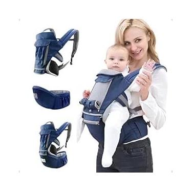 Imagem de Canguru Ergonômico para Bebê 3 em 1, Azul