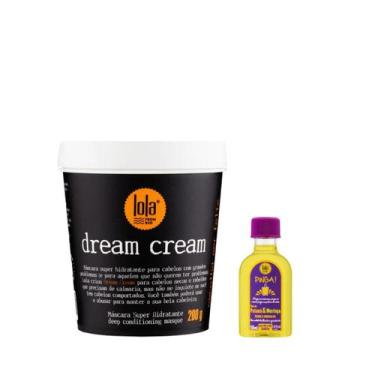 Imagem de Kit Lola Dream Cream Masc 200ml + Pinga! Óleo Pataúa e Moringa 50ml - 